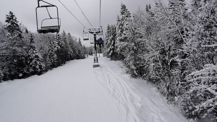 Réouverture du télésiège à Ski La Tuque