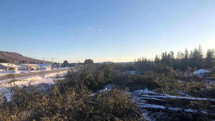 Préparation des terrains à la vente en bordure du boulevard Ducharme