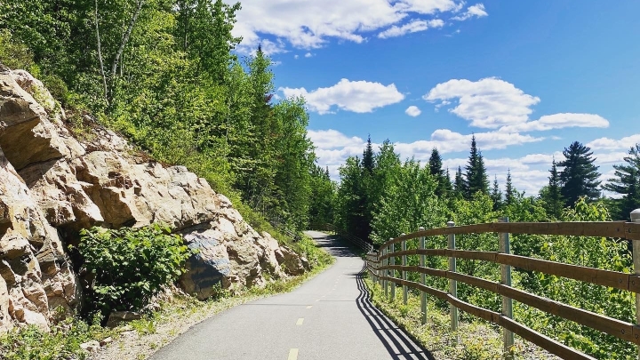 Fermeture d'une section de la piste cyclable pour travaux de pavage