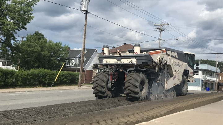 Fermetures de rues pour travaux de pavage