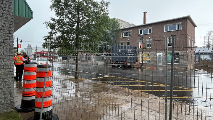 Fermeture d'une partie de la rue Commerciale pour une durée indéterminée