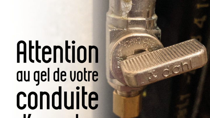 Gel de conduite d'aqueduc : la situation s'aggrave en ce moment