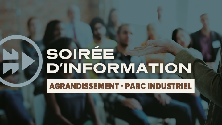 Agrandissement du parc industriel - suspension des démarches