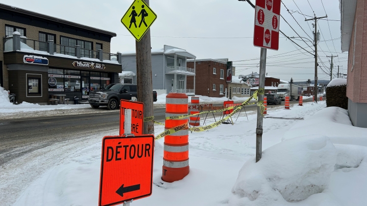 La rue Saint-François est ouverte à la circulation
