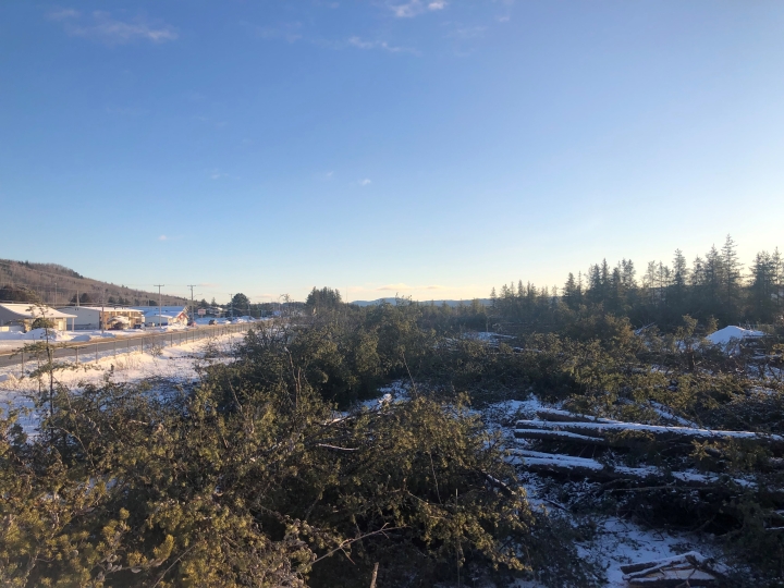 Préparation des terrains à la vente en bordure du boulevard Ducharme