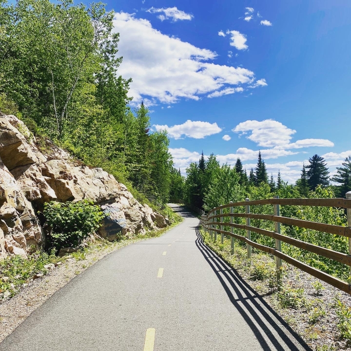Fermeture d'une section de la piste cyclable pour travaux de pavage