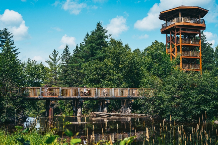 Réouverture de la tour du parc des Chutes-de-la-Petite-Rivière-Bostonnais