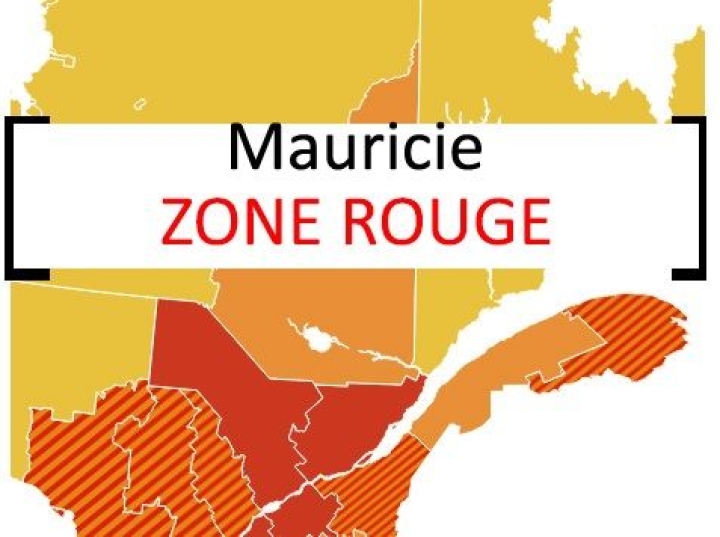 L'agglomération de La Tuque passe en zone rouge