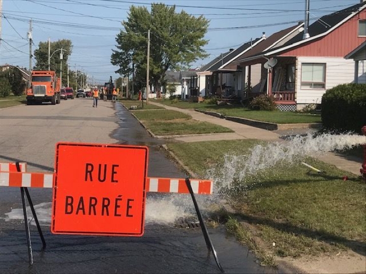 La fuite d'eau au quartier Bel-Air est réparée