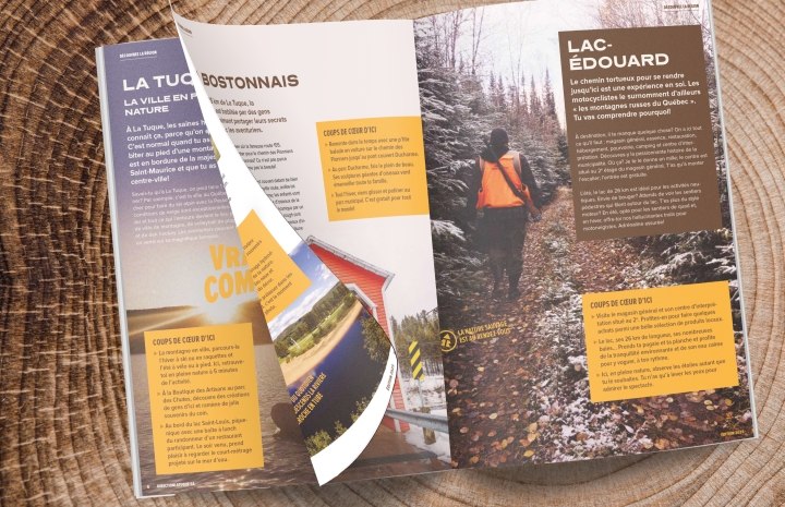 Le nouveau magazine touristique de La Tuque est arrivé