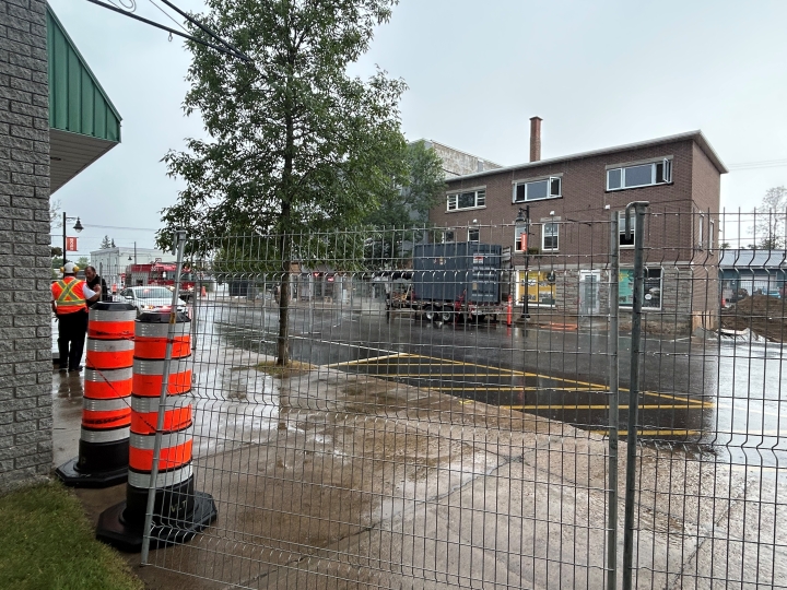 Fermeture d'une partie de la rue Commerciale pour une durée indéterminée