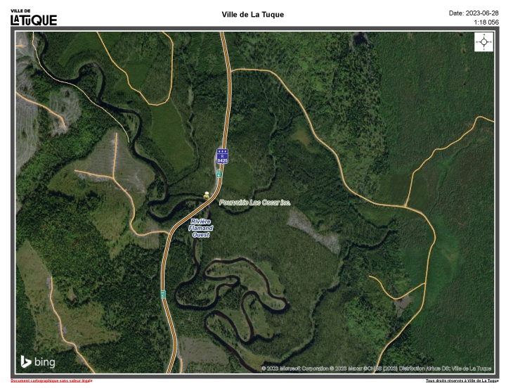 Fermeture du pont : H043-130 - Rivière Flamand Ouest