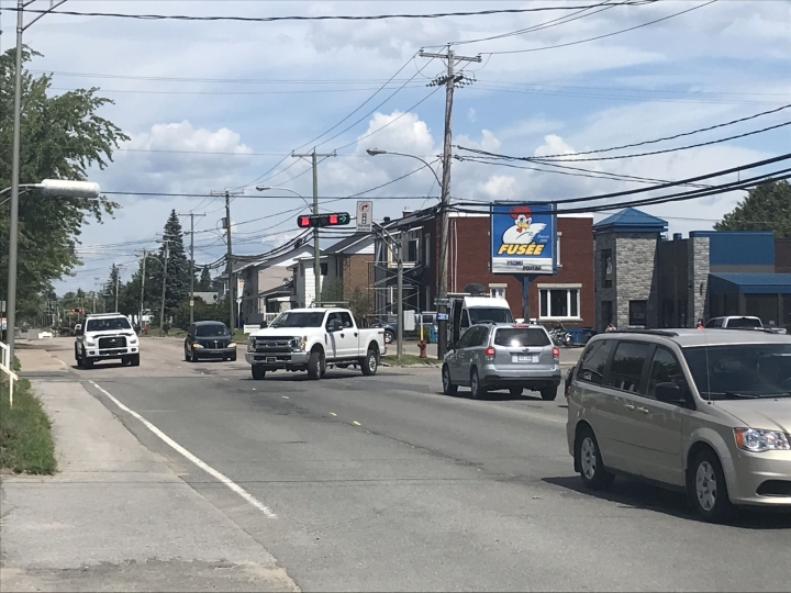 Fermeture complète de l'intersection du boulevard Ducharme et de la rue Bellevue vendredi le 7 août 2020 de 6 heures à 15 heures