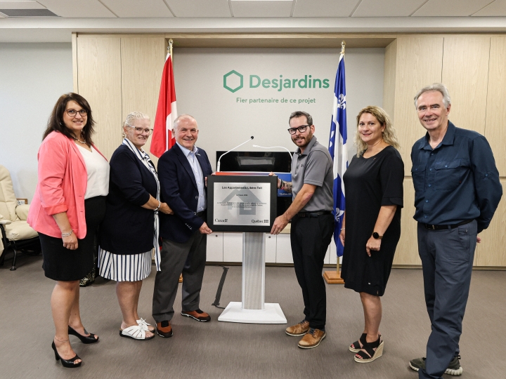 Inauguration des Appartements Libère-Toit