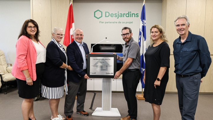 Inauguration des Appartements Libère-Toit