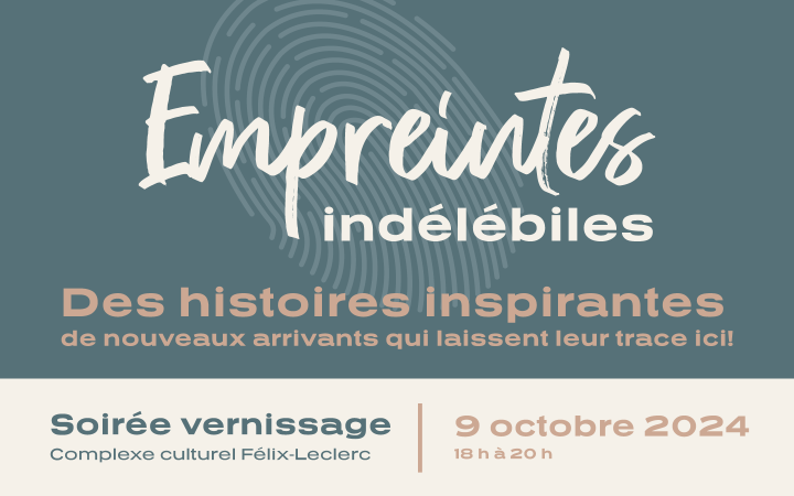 Soirée vernissage de l'exposition Empreintes indélébiles