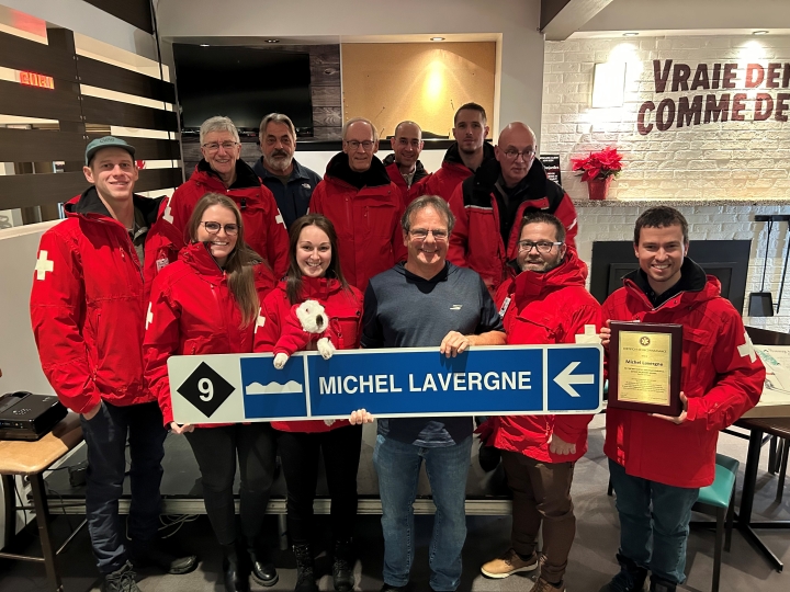 Patrouilleur de ski depuis 50 ans Michel Lavergne aura une piste à son nom