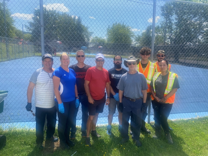 Nouveaux terrains de pickleball au parc St-Eugène
