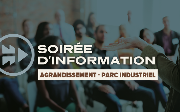 Agrandissement du parc industriel - suspension des démarches