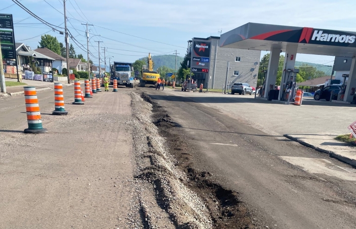Prolongement des travaux de pavage en raison de la météo