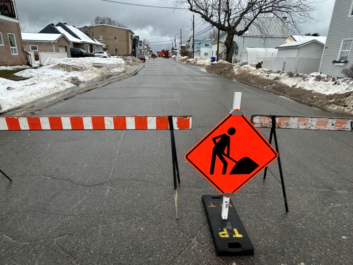 Une partie de la rue Joffre fermée